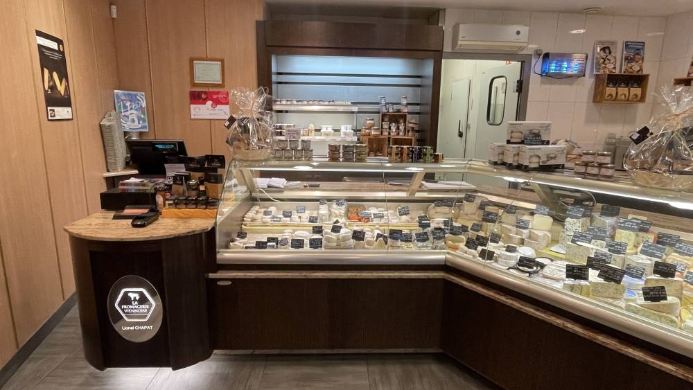 intérieur de la fromagerie