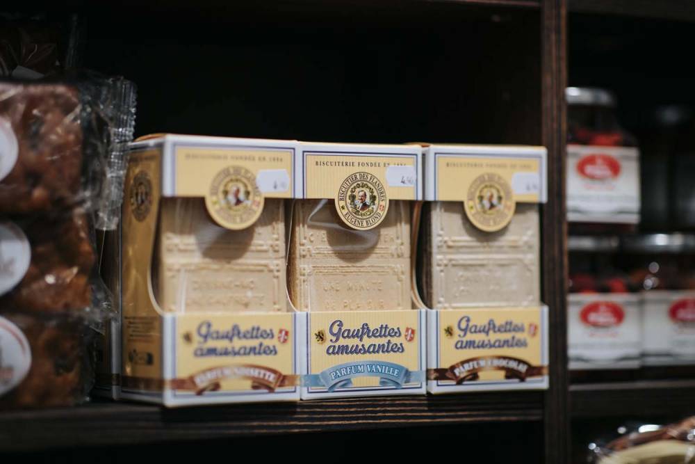 épicerie fine : gaufrettes