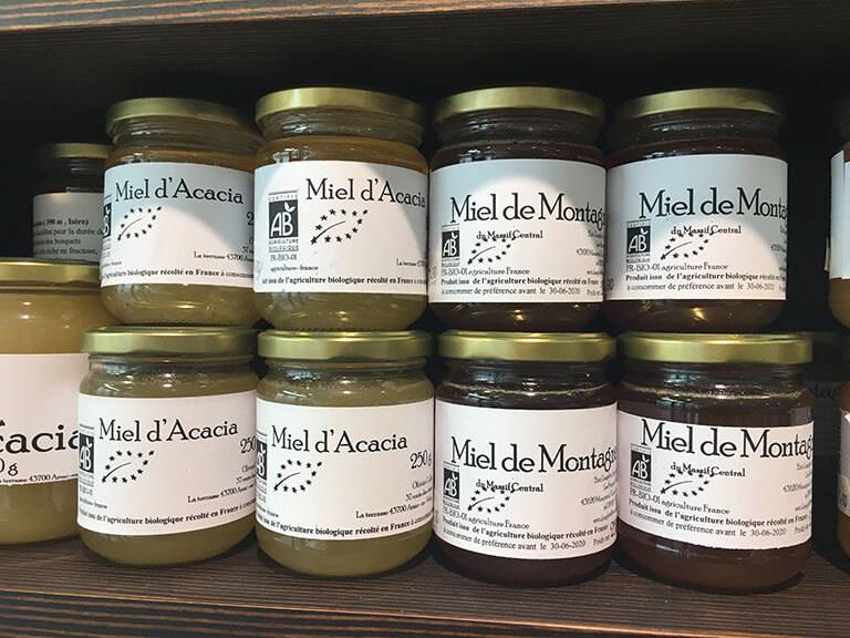 épicerie fine : miel bio