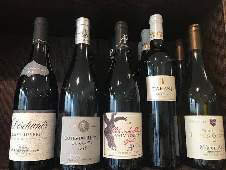 épicerie fine : vins