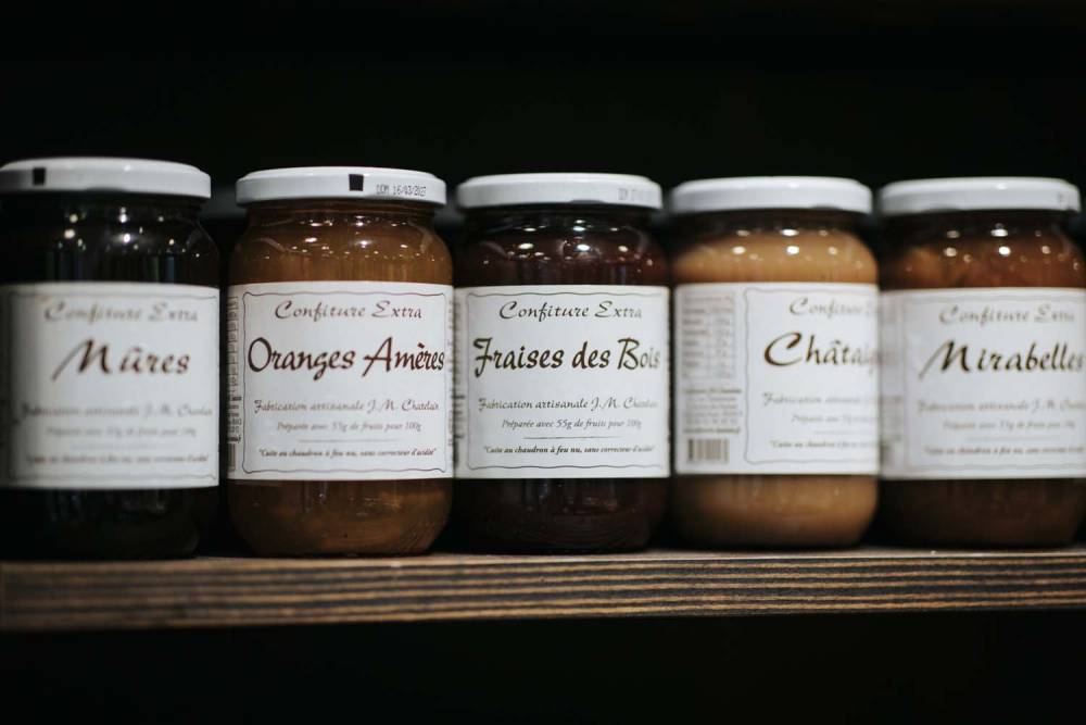 épicerie fine : confitures